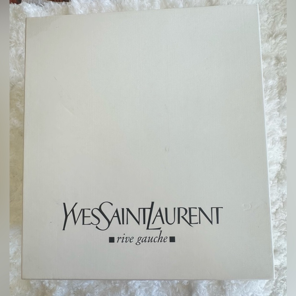 Yves Saint Laurent Women's Brown Leather Tribtoo Pumps - Picture 2 of 14